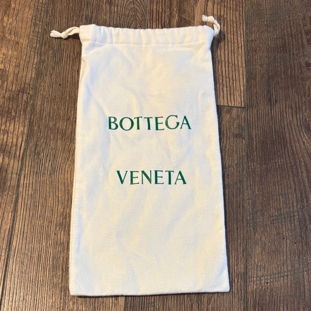 Bottega Veneta dust bag.